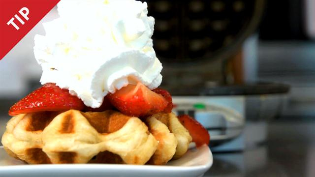 4 Quick Desserts to Make in Your Waffle Maker