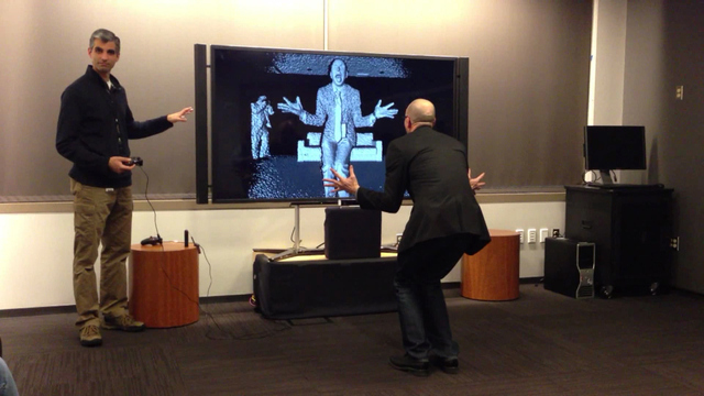 Gaming: Kinect for Xbox One in action