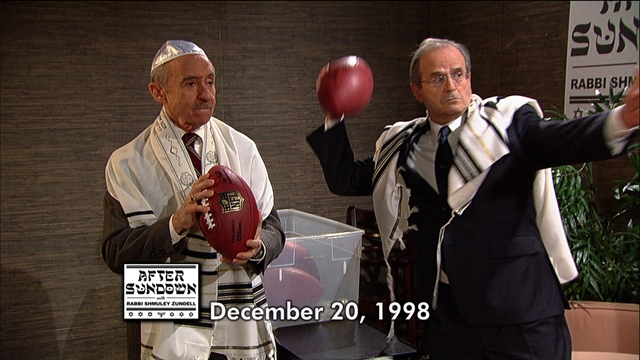 Late Show: David Letterman - After Sundown with Rabbi Zundell