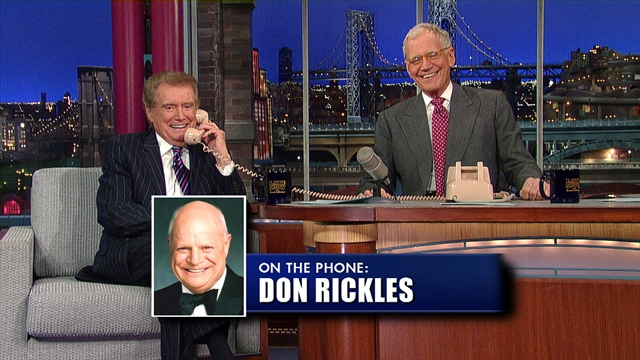 Late Show: David Letterman - Dave & Regis Call Don Rickles