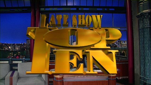 Late Show: David Letterman - Hugh Hefner Honeymoon Top Ten