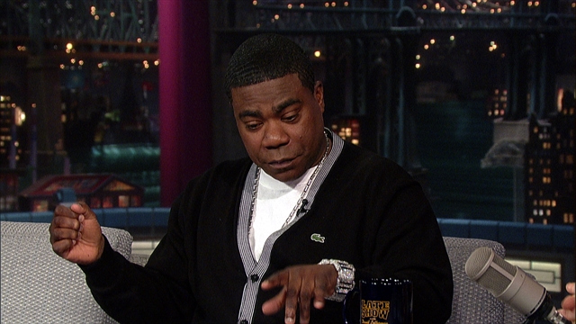 Late Show: David Letterman - Tracy Morgan Fixes The Fiscal Cliff