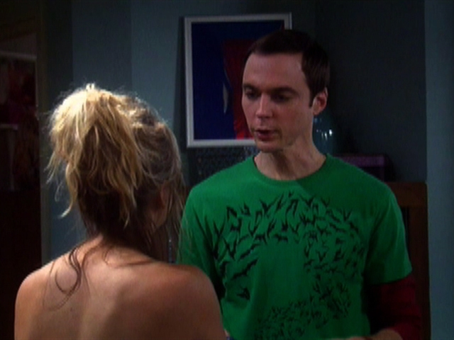 The Big Bang Theory Sheldon comes to Penny's