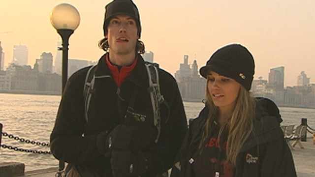 The Amazing Race 16 - Caite Holds Her Tongue