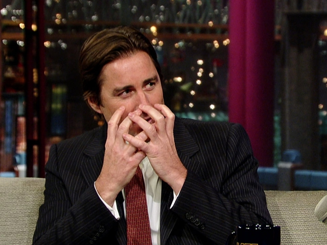 David Letterman - Luke Wilson's Hell Dog
