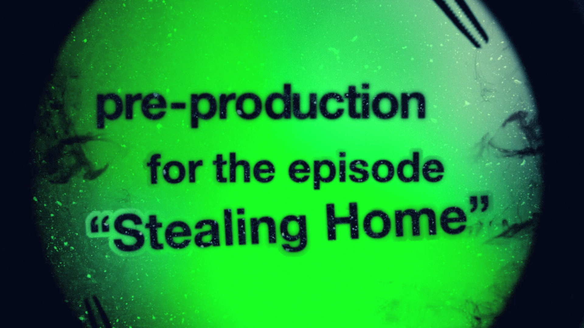 Anatomy of a TV Hit: CSI: - Pre-Production for 'Stealing Home'