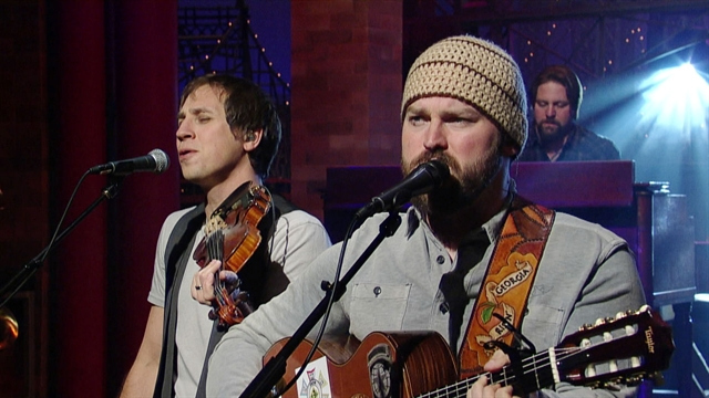 Live on Letterman - Zac Brown Band