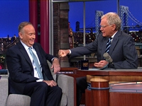David Letterman - Bill O'Reilly & Dave Fist Bump