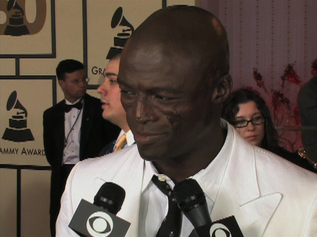 The 50th Grammy Awards - Seal Red Carpet Interview