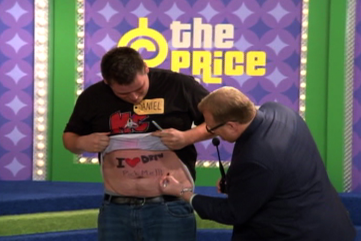 The Price is Right - Price Break: Sign My Belly