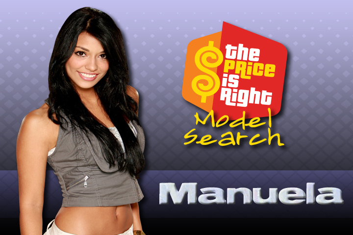 The Price Is Right - Model Search Finalist Manuela