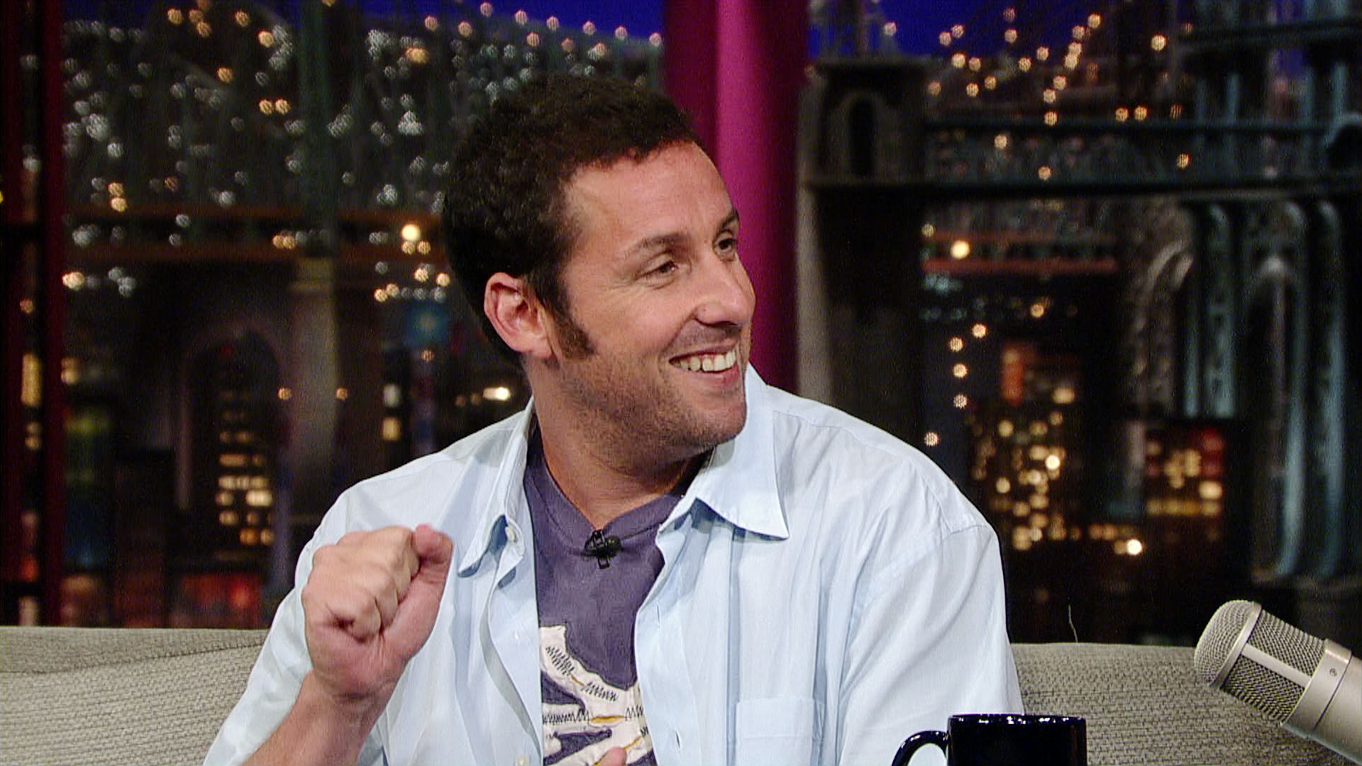 Letterman - Adam Sandler: A Regular 'Funny' Guy?