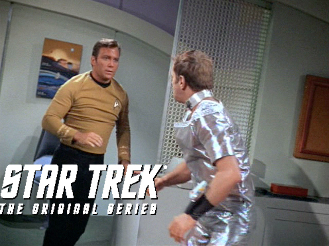 Star Trek - Rael Fights Kirk