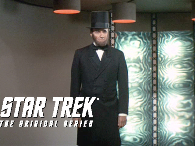 Star Trek - Abe Lincoln Beams Aboard
