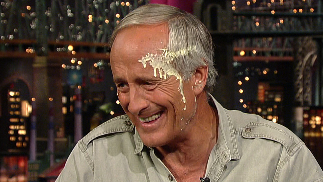 David Letterman - Jack Hanna & Flamingos