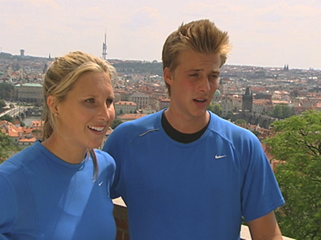 The Amazing Race - Meghan and Cheyne on a Roll