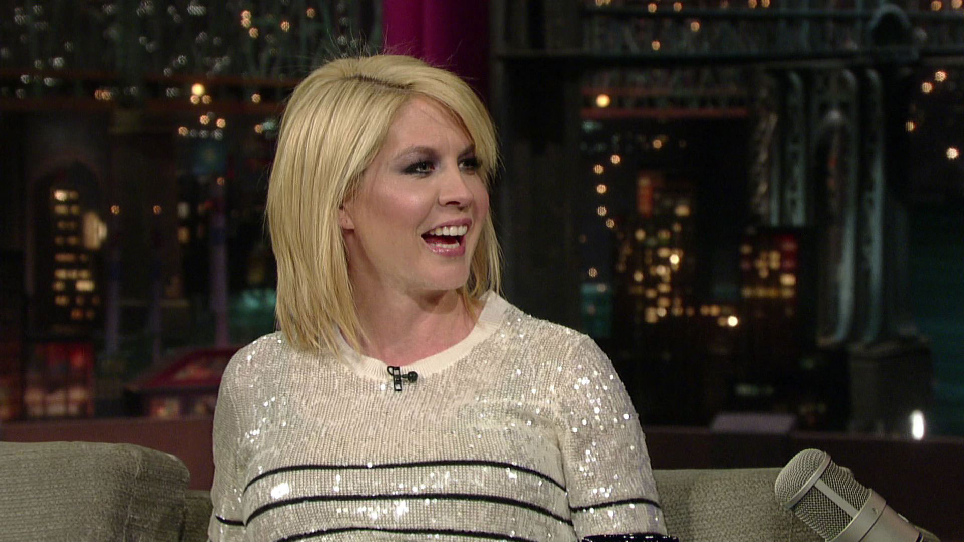 David Letterman - Jenna Elfman