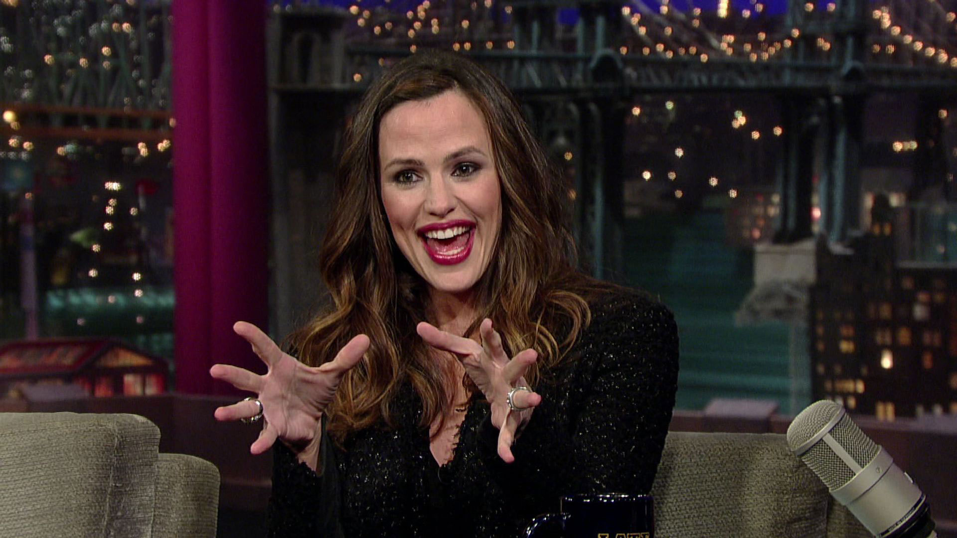 David Letterman - Jennifer Garner's Dolphin Connection