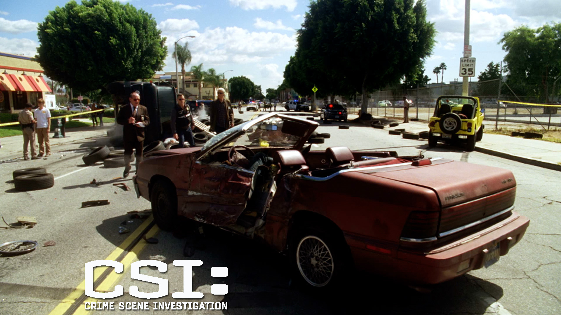 CSI: -  A Convertible With No Driver
