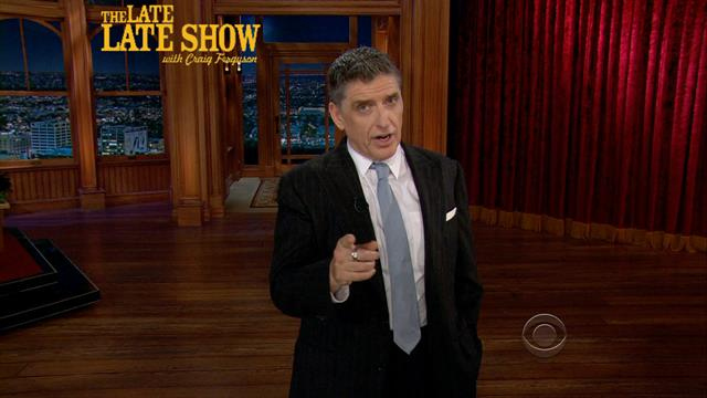 The Late Late Show: Craig Ferguson - Craig's Monologue - 5/22/2013