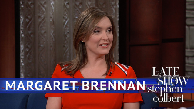 Watch The Late Show With Stephen Colbert Margaret Brennan Doesn T Take Journalism Lightly Full Show On Cbs All Access