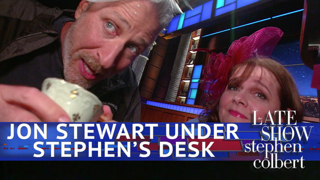 Watch The Late Show With Stephen Colbert Jon Stewart Live From