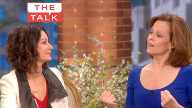 The Talk - Sigourney Weaver 