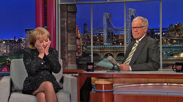 David Letterman - Barbara Walters on Fidel Castro