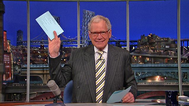 The Late Show: David Letterman - Top Ten Things Overheard at the Retirement Home Brothel