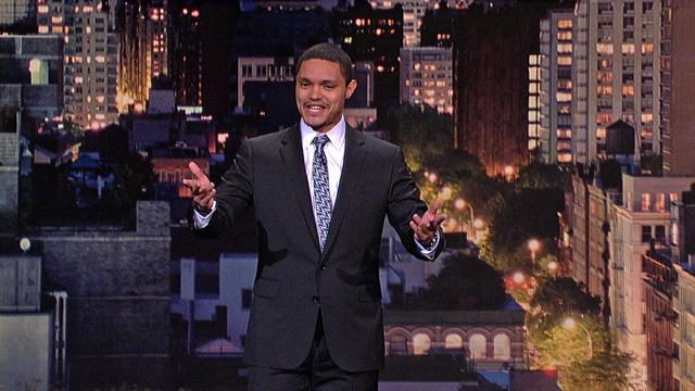 The Late Show: David Letterman - Comedian Trevor Noah