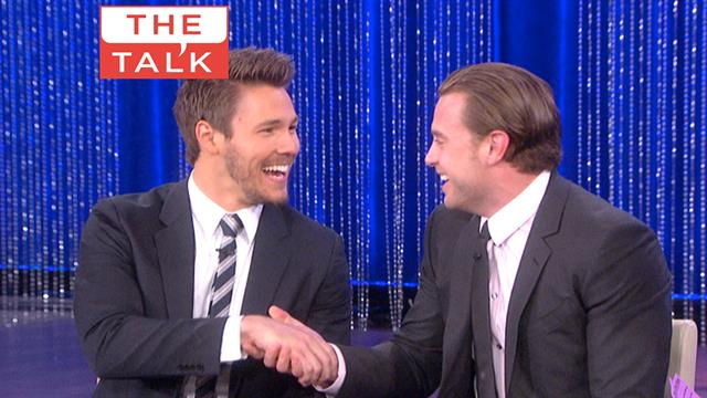 The Talk - Daytime Emmys: Billy Miller and Scott Clifton