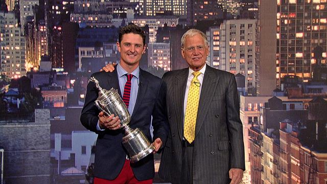 The Late Show: David Letterman - Top Ten with U.S. Open Champ, Justin Rose