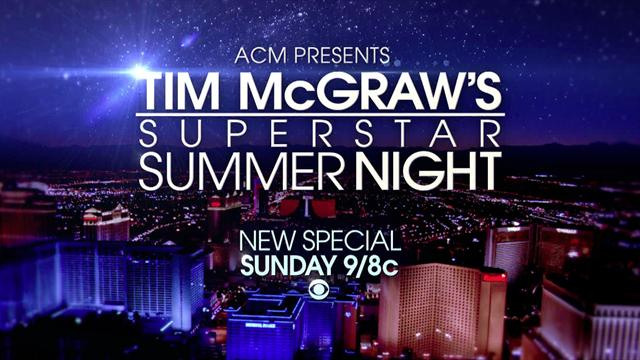 ACM Presents Tim McGraw - Superstar Summer Night (Preview)