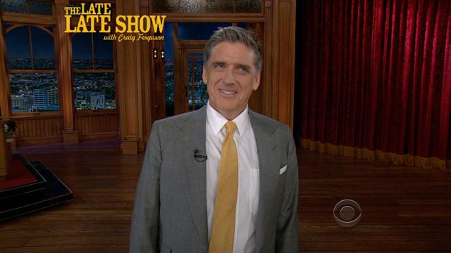 The Late Late Show: Craig Ferguson - Craig's Monologue - 5/21/2013