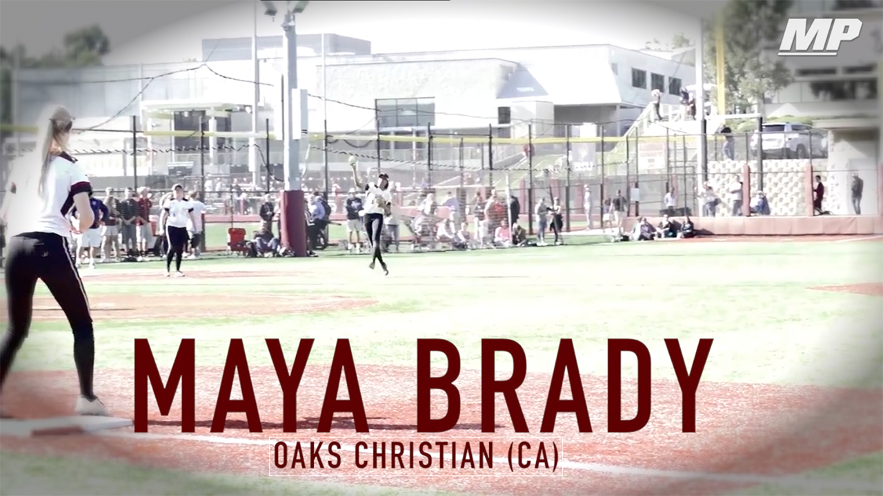 Maya Brady's (Westlake Village, CA) Video UCLA softball commit Maya Brady