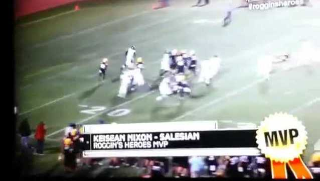 Keisean Nixon's Salesian High School Career Home