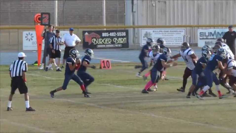 Mason Brown S Camarillo Ca Video Mason Brown Qb Pass To Josh
