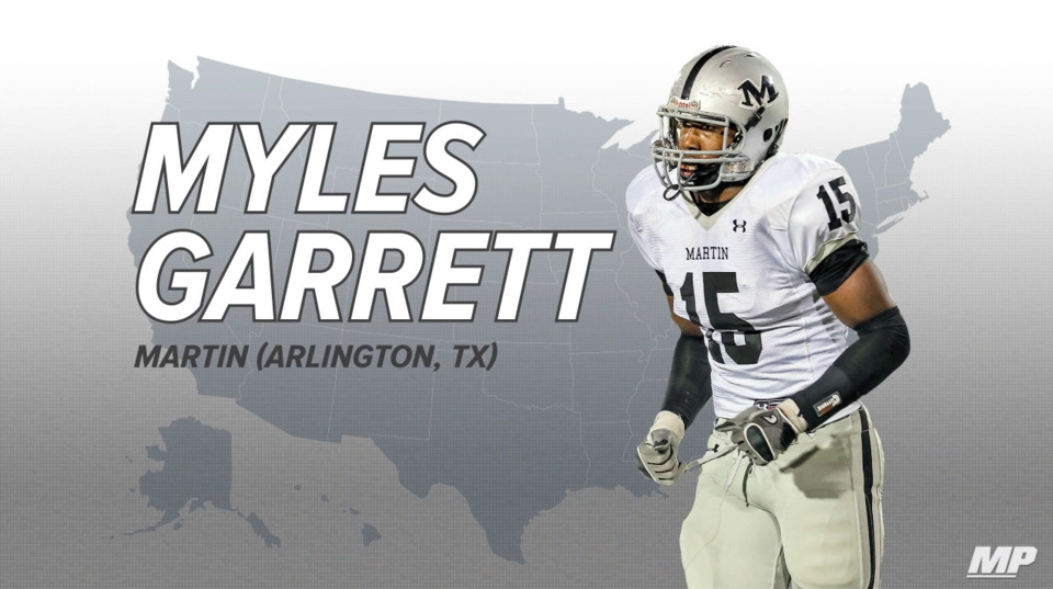 Arlington Martin's Myles Garrett among four Dallas-area natives