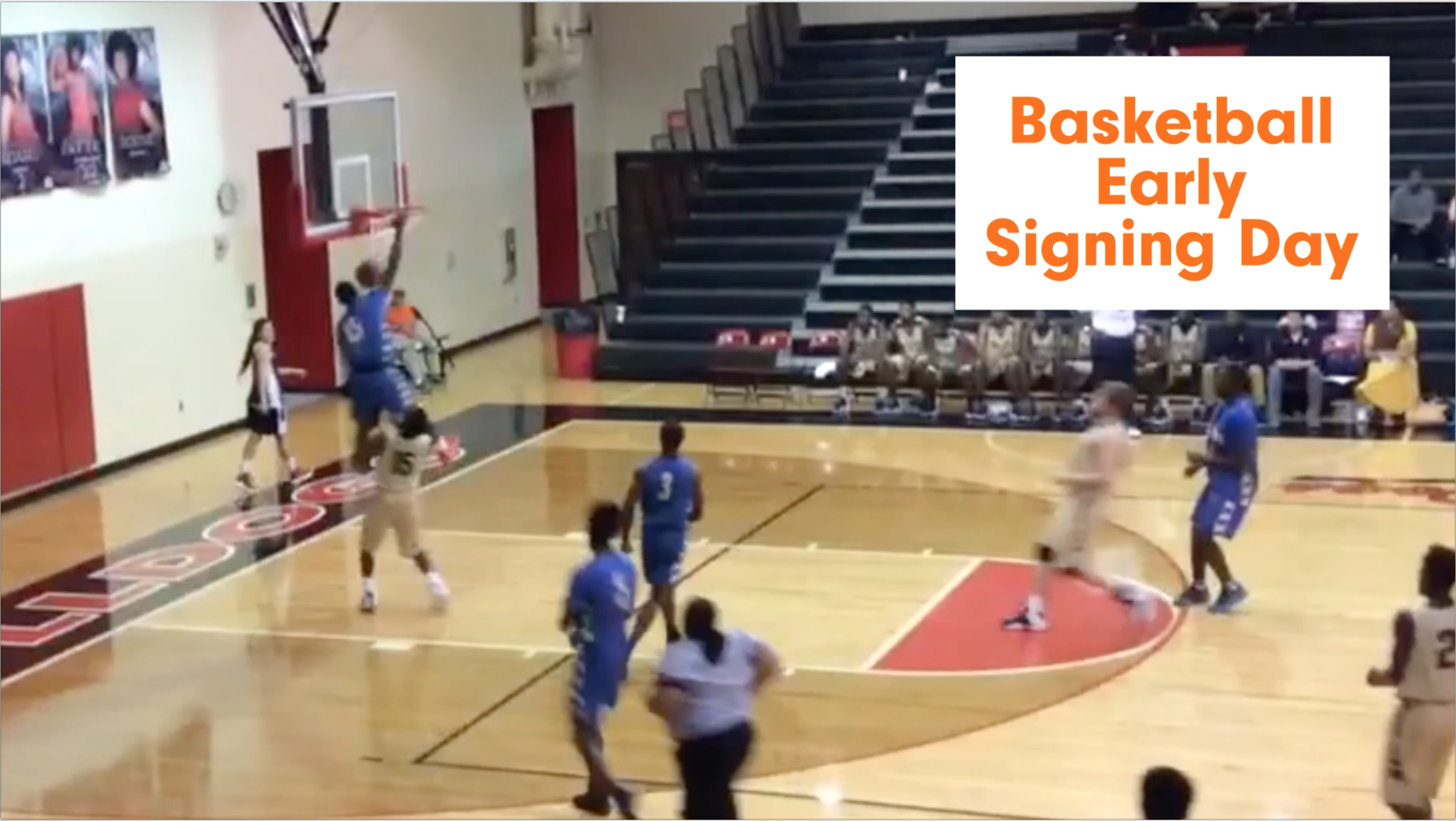 Milton HS Basketball Video "Basketball Early Signing Day" MaxPreps