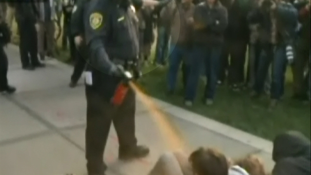 Cop in UC Davis pepper spraying leaves the force