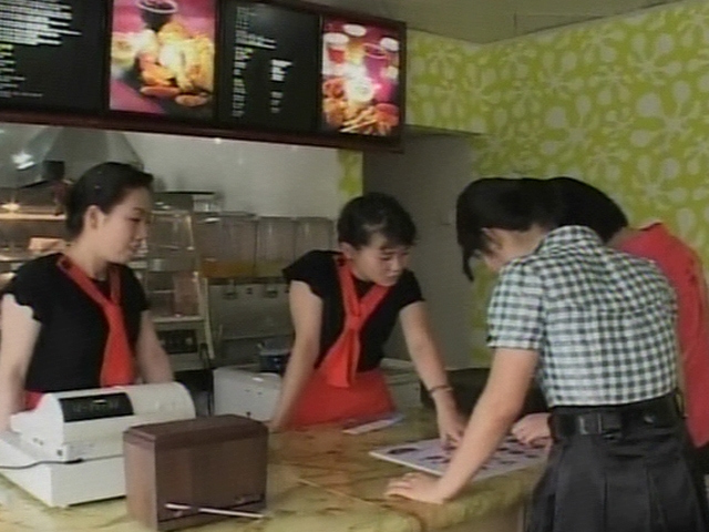 N. Korea's First Fast Food Joint