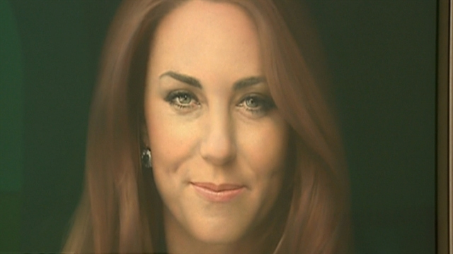 CBS This Morning: Duchess Kate's first official painting: Critics react