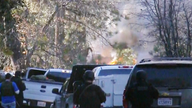 CBS This Morning: Dorner standoff ends in shootout, fire