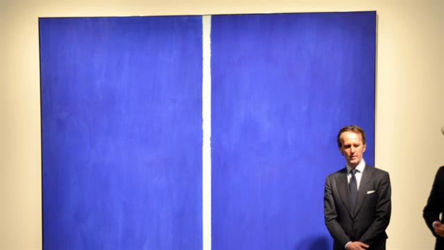 CBS This Morning : Pop Culture: Barnett Newman painting sells for $43.8 million