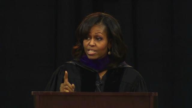 Politics: Michelle Obama decries 