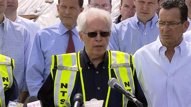 CBS Evening News: NTSB investigating Conn. train collision