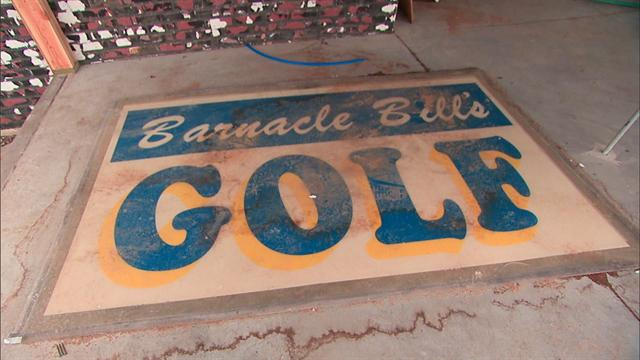 Sunday Morning: Battered mini-golf course gets back on its feet