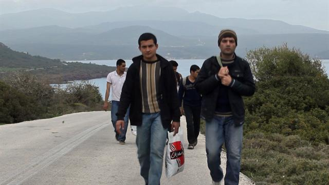 Afghan children on a long and perilous journey