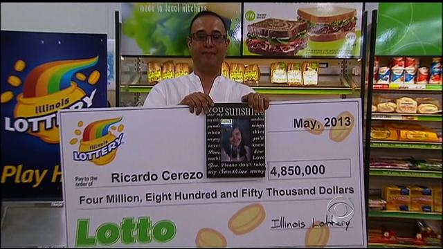CBS Evening News: Lucky lotto: How a $4.8 million winning ticket saved a family