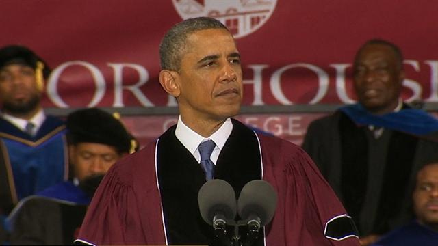 CBS This Morning Politics and Power: Obama urges Morehouse grads to be better men